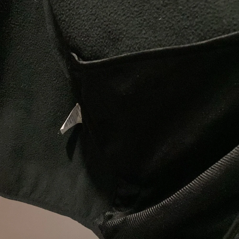 Reebok black fleece jacket